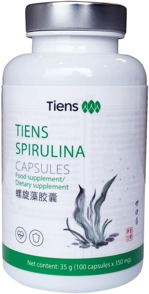 Tiens Spirulina Kapsle (100 Počet)