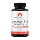 Luma Nutrition Glucosamine Chondroitin MSM - Turmeric, Boswellia - Prémiový dodatek - pro muže a ženy - Společný dodatek - 90 Kapsle