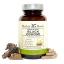 Herbal Roots Organic Black Cohosh Root 124; Extra Strength CLAS124; Menopauza a Menstruační podpora pro ženy CLAS124; 90 Kapsle, Vegan