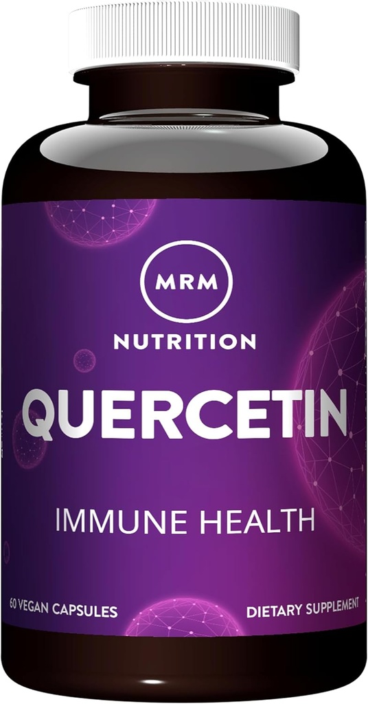 MRM Nutrition Quercetin curcetin 124; Imunity + Cardiovaskulární zdraví current 124; 500mg per Serving current 124; Made with QU995: Worldâ €™ s nejčistší quercetin "" 124; Antioxidant Status current 124; 60 Servings
