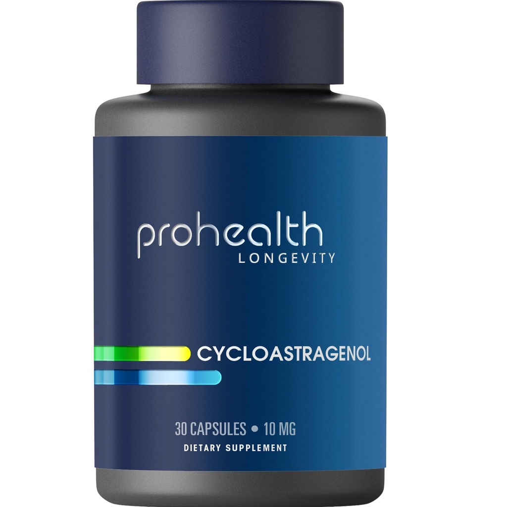 ProHealth Cycloastragenol dodatek, 10 mg na Serving current 124; Science-Backed to Support Telemere Length, DNA Structure & Health Aging current 124; Third-Party Tested for Purity & Quality