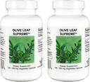 Supreme Nutrition Olive Leaf Supreme, 120 čistých olivových listů Vegetariánské kapsle 124; 2 balení