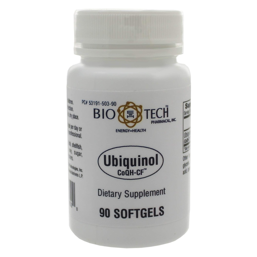 BioTech Pharmaceutical - Ubiquinol - 90 Počet