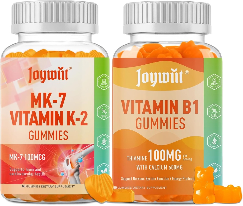 Vitamin B1 Gumy a Vitamin K2 MK7 Gumy