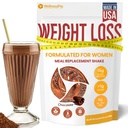 Strava Náhradní Shake pro ženy s čokoládovou příchutí, Keto Friendly, Kosher Protein prášek, Pre & Probiotika pro snadné trávení, No Sukralosa Zahrnuto, 16,9 Oz