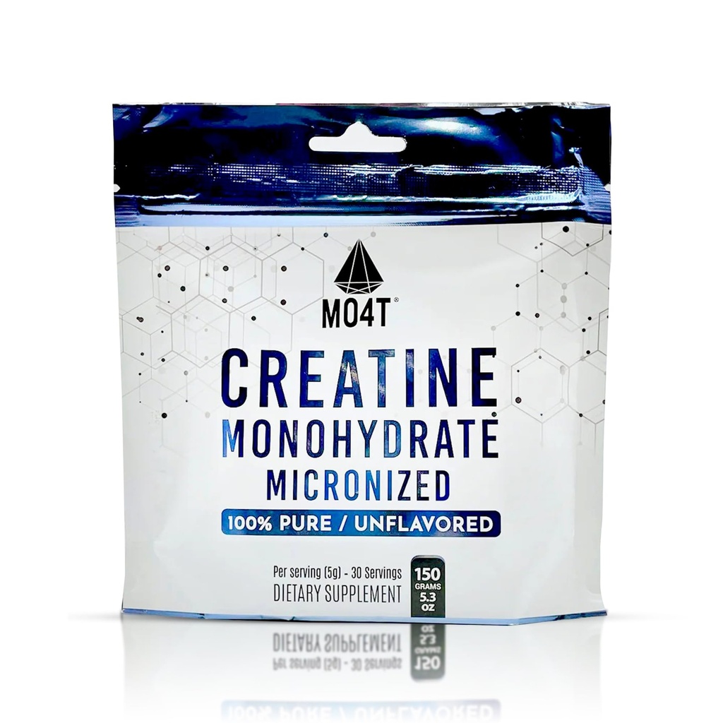 Premium Creatin Monohydrát Mikronizovaný prášek 150G, 5000mg per Serv (5g) - Mikronizovaný Creatin Monohydrát, 30 Podání, 5.3 Ounces