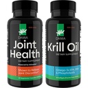 Daiwa Joint a Krill Oil Supplement Pack - Omega 3 Krill Oil Kapsle s bylinnou mísenou, 2-in-1 Formule