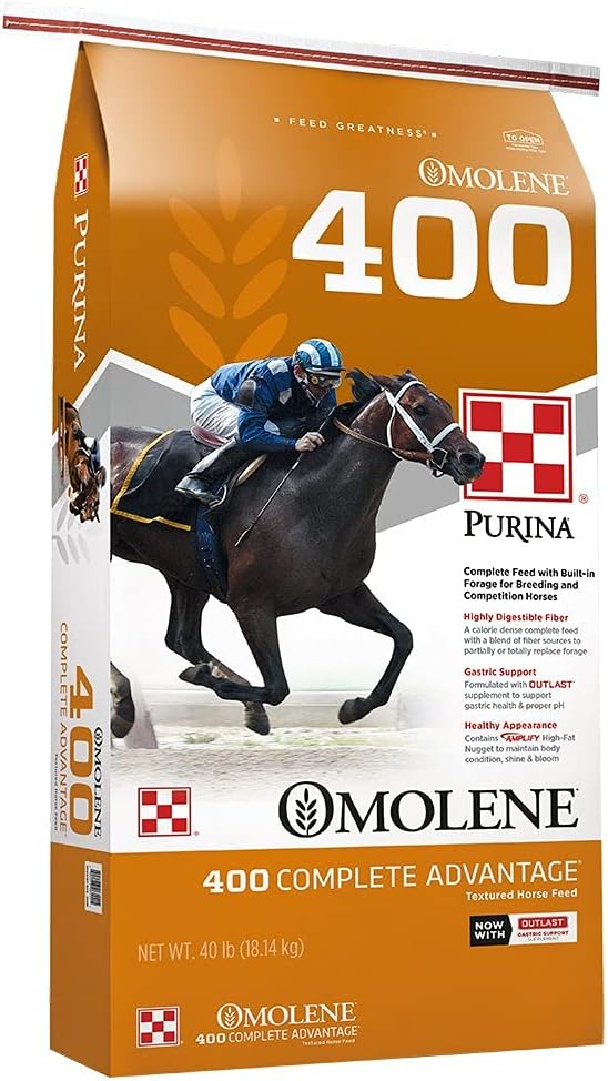 Purina Animal Nutrition Omolene 400 Kompletní výhoda 40lb