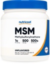Nutrikost čistý MSM prášek 500 gramů (methylsulfonylmethan)