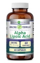 Úžasné Alpha Lipoic Acid 124; 200 Mg dodatek 124; Kapsle 124; Non- GMO 124; Gluten- Free Acid 124; Made in USA (1 balení, 60)