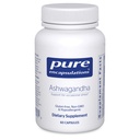 Čisté enkapsulace Ashwagandha - 500 mg Ashwagandha Extract - Metabolismus a podpora stresu - Imunitní podpora - GMO Free & Vegan - 60 Kapsle
