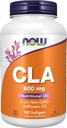 Nyní doplňky, CLA (konjugovaná kyselina linolová) 800 mg, Nutritional Oil, 180 Softgels