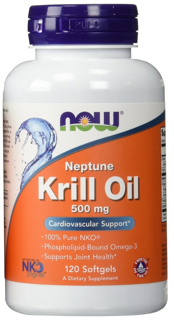 Foods Neptun Krill Oil 500Mg (2- pack) 120 softgels