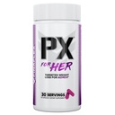 FINAFLEX PX pro HER - 60 Kapsle - Zlepšuje termogenní metabolismus s kofeinem, Ashwagandha & DIM - 30 Služeb