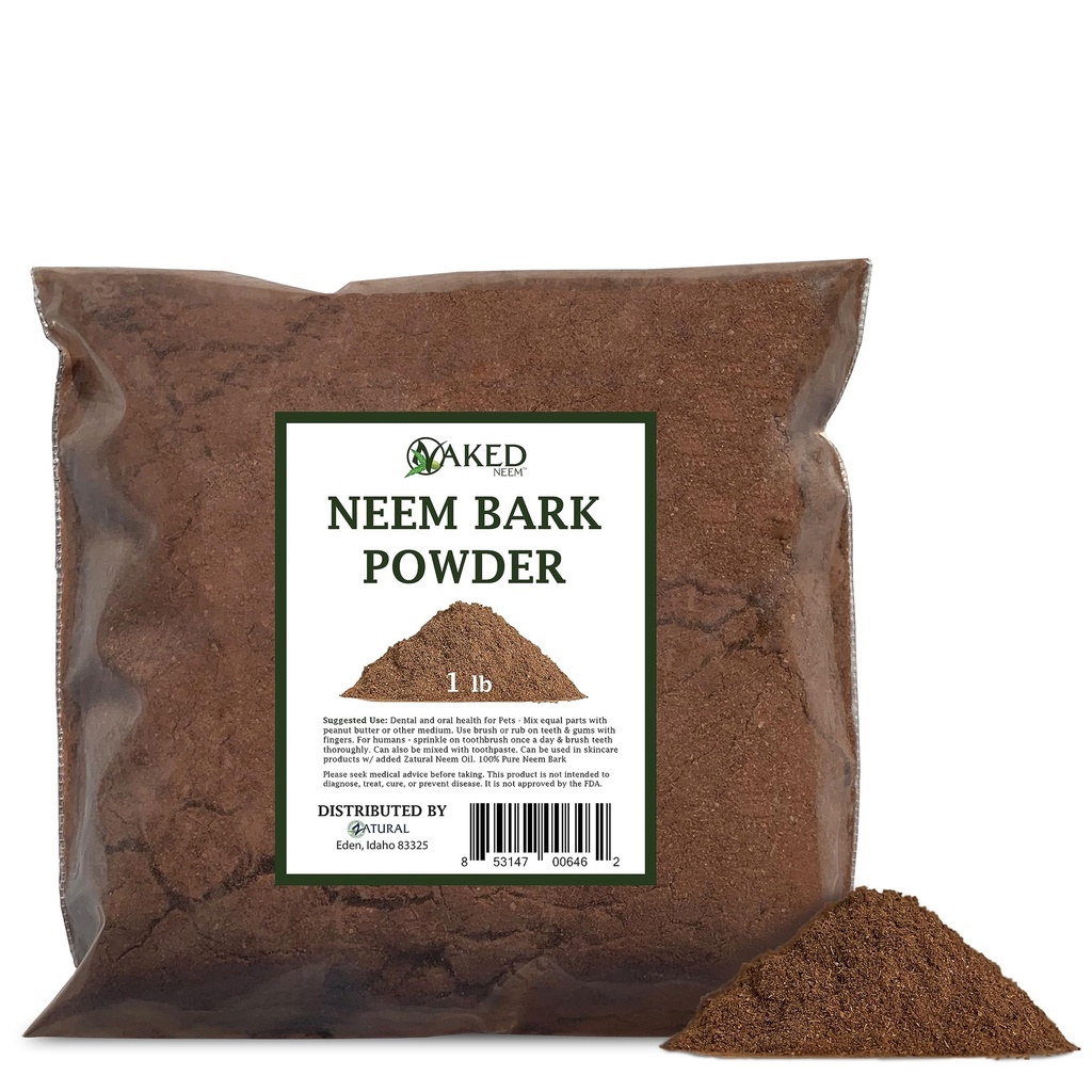 Neem Bark Dental & Digestion Support - 16oz Zub Powder