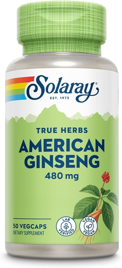 SOLARAY American Ginseng 480 mg Př