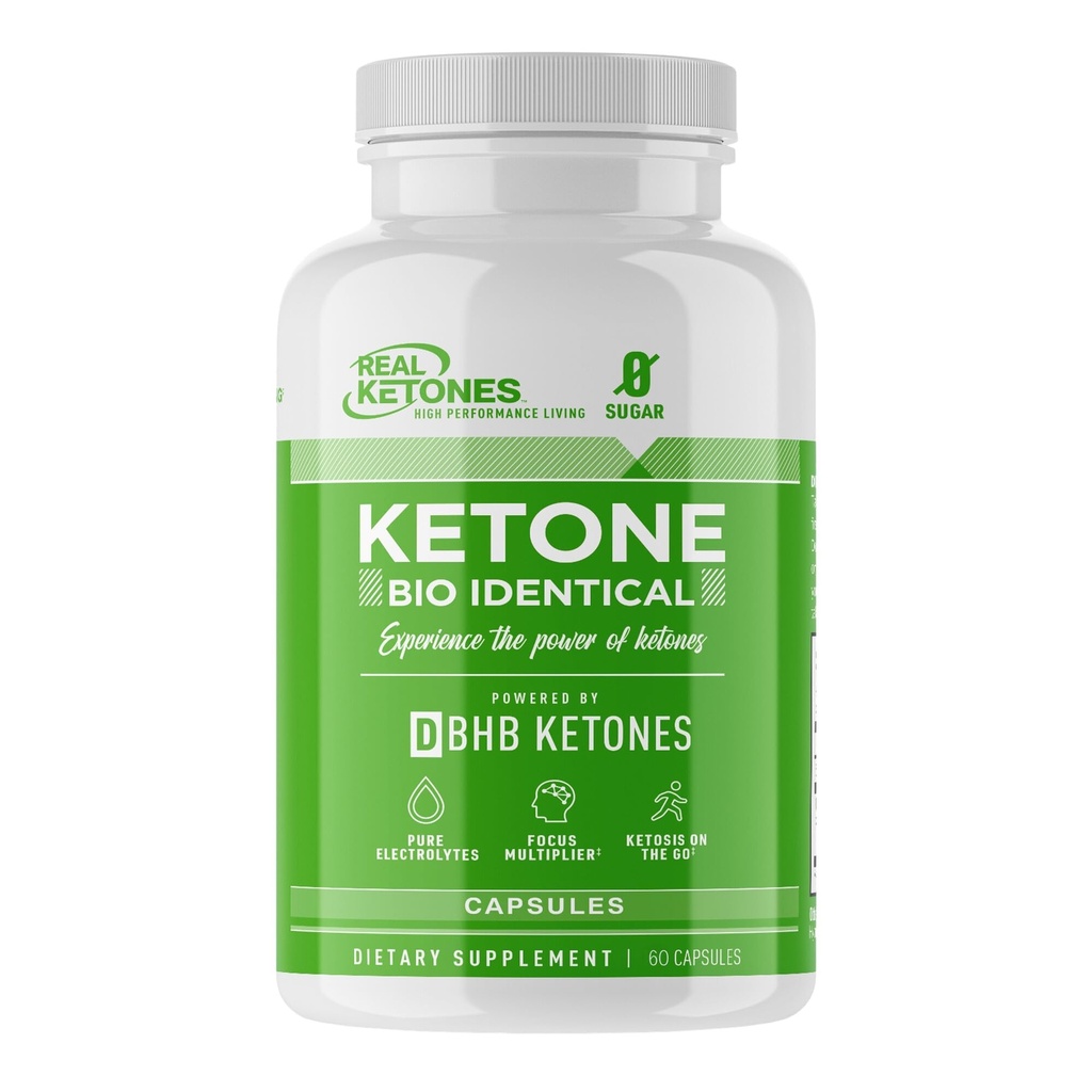 Keto BHB Soli Kapsle - Sodná sůl vápníku a hořčíku BHB Kapsle s patentovaným goBHB Beta- Hydroxybutyrát Elektrolyty - Exogenní Ketones dodatek pro zvýšený energetický focus & Rapid Ketsis