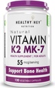 Generické ATS vitamin K2 PHARMA124; 100% Vegetariánské vitamín K2 Výhody v kostním zdraví - 55mcg - 120 Vitamin K27 Kapsle