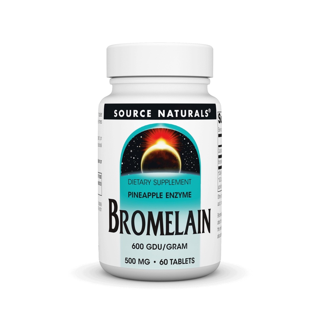 Zdroj Naturals Bromelain 500 mg Proteolytic Enzyme Supplement - 60 Tablet