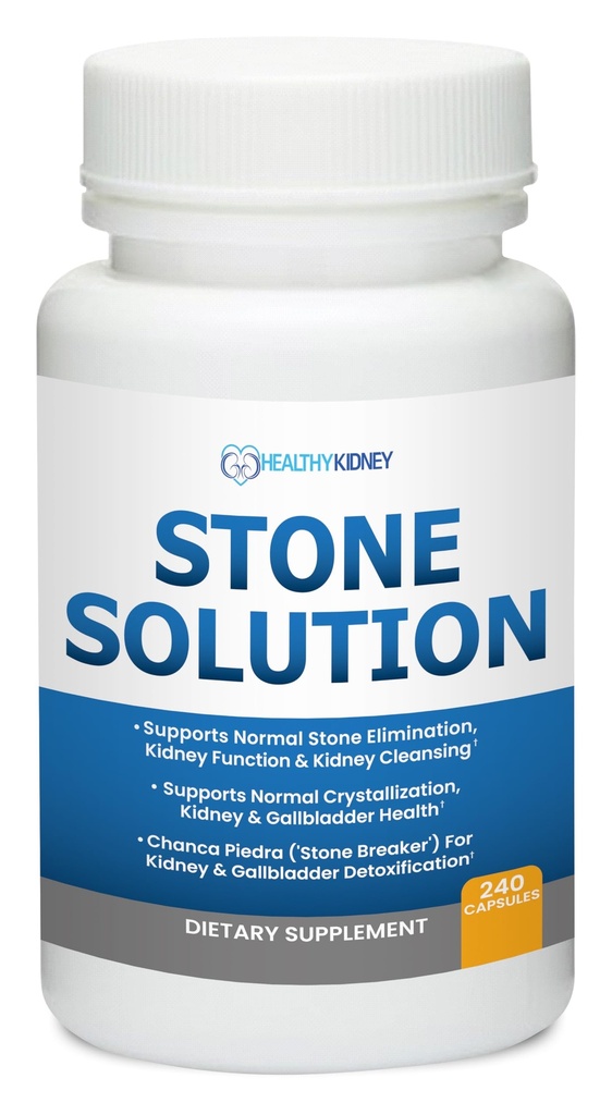 Kamenné roztoky Capsules - Přírodní dissolver, Ledviny Stone Support & Ledviny Cleanser Chanca Piedra Stone Breaker Gallurge, Flush & Stop Rekurence, Stone Relief 60 Služeb
