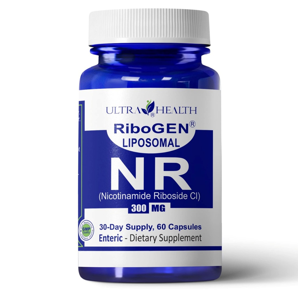 Nejlepší hodnota Nicotinamid Riboside (NR) 300mg, Nové enterické kapsle, Liposomální Povrch pro nejvyšší biologickou dostupnost, NAD dodatek, Ultra vysoká čistota. Alternativa NMN.