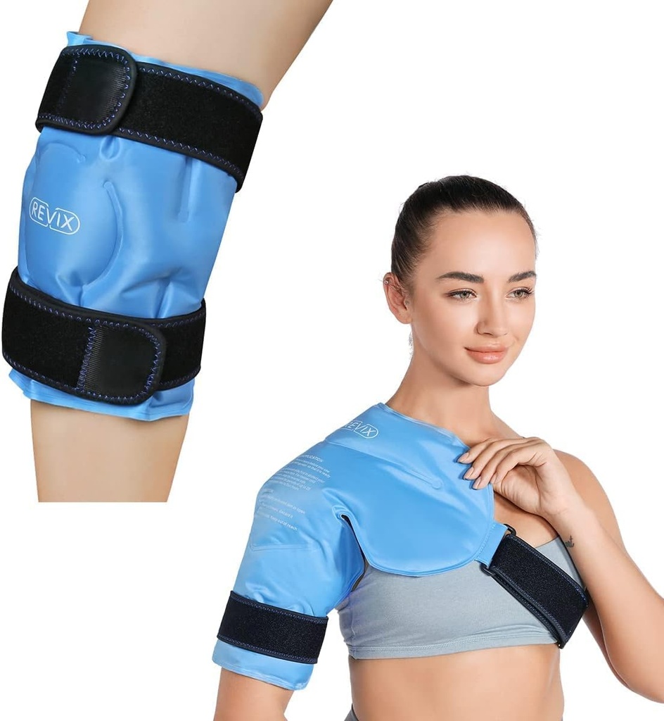 REVIX REVIX Ice Pack for Knee Pain Relief and Raunder Ice Pack for Authories