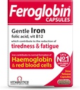 Feroglobin Vitabiotics Organické vitamíny a minerální kapsle 30 Kapsle