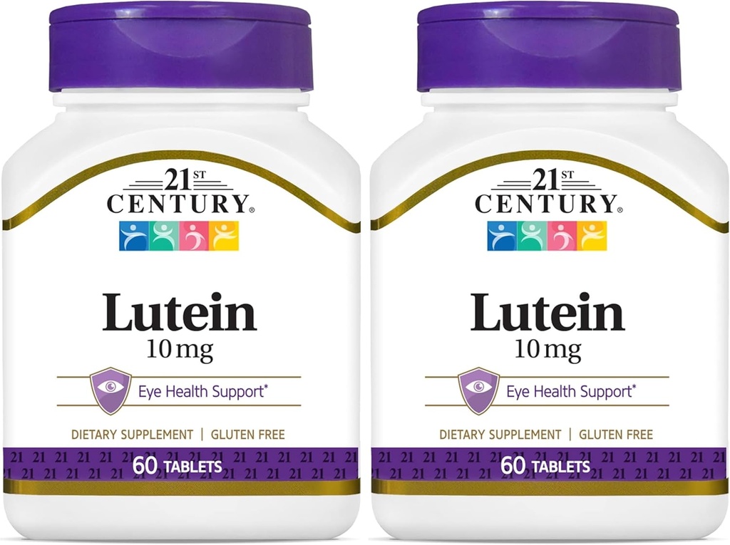 21. Století Lutein 10 mg tablety, 60 Počet (Balení po 2)