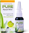 1.5oz current 124; Sinus Relief Nasal Spray 124; Sooth and Moisturize Your Nose Curren124; Silver Nasal spray with Aloe, Erythritol, and Olive Leaf Extract