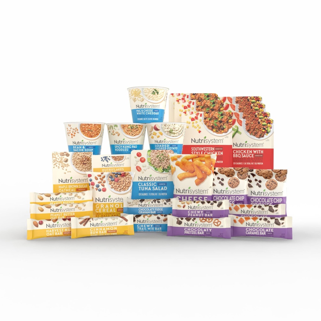 Nutrisystem ® Kickstart Protein Powder 7- Day Weight Loss Kit s 28 Delicious Meals & Snacks