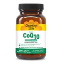 Country Life Simple CoQ10 100mg - Podporuje srdeční funkce a buněčnou energii, Veganské Softgels, Certified Gluten- Free, Non- GMO dodatek, 60 ct - Kardiovaskulární podpora zdraví