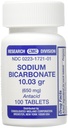Antacida bikarbonátu sodného (650mg) - 100 tablet