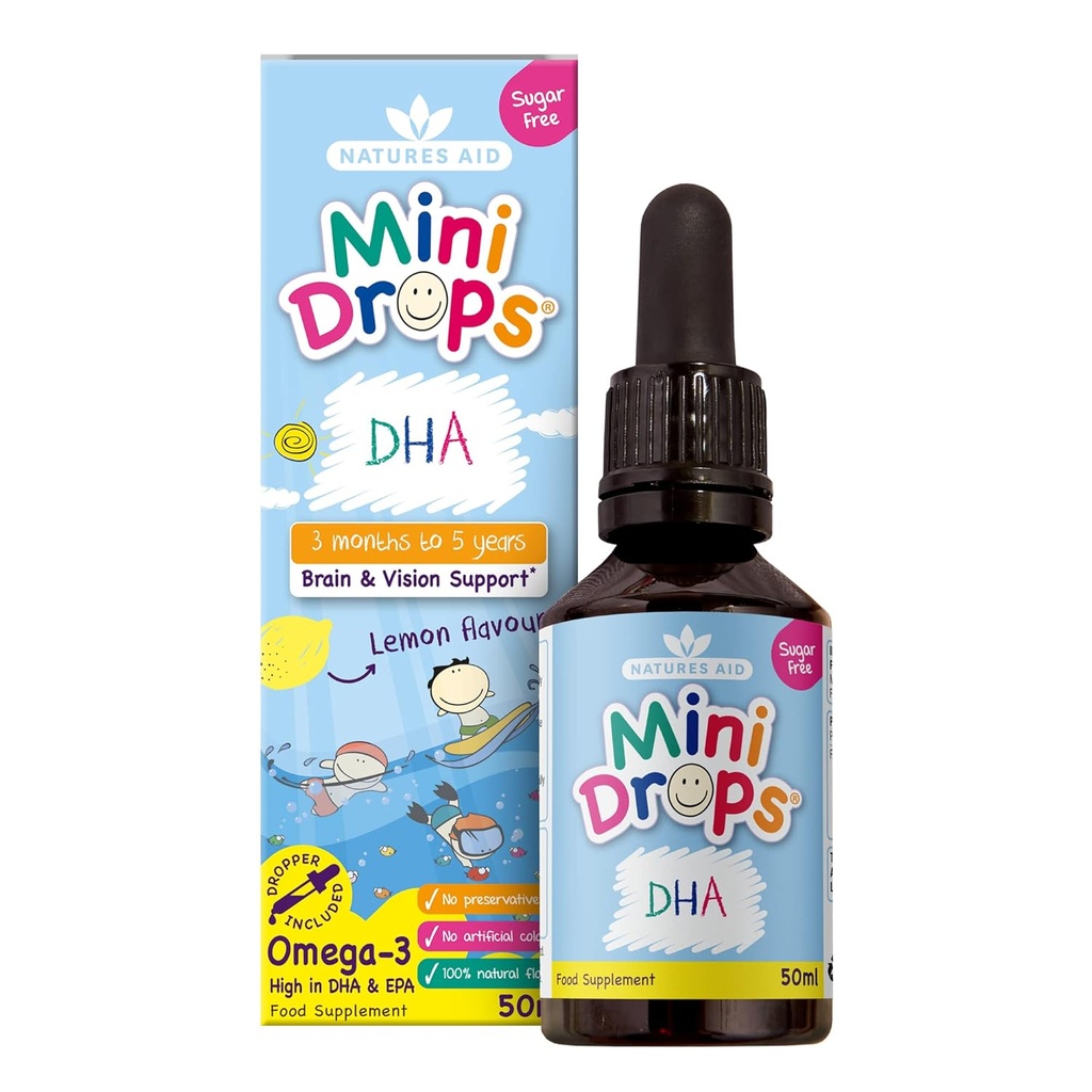 PŘÍRODY PODPORY DĚTI Dha Drops, 50 ML