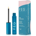 FEG Pro Advanced Natural Eylash Enhancer Sérum pro rychlý růst řas 124; Extra Strength Lash Sérum pro růst tlustých, plných a dlouhých řas 124; 3ml LAH 124; Stimuluje přirozený růst