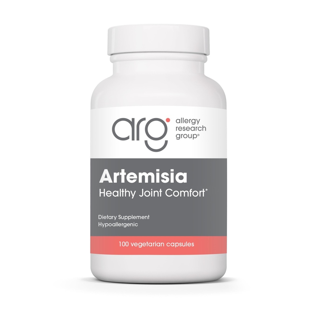 Alergie Výzkumná skupina Artemisia Dietní dodatek - Mikrobiální Balancer, Sweet Wormwood Extract, Hypoalergenní, Vegetariánské kapsle, Gluten Free - 100 Počet