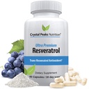 100% přírodní resveratrol dodatek - Trans- Resveratrol podporuje stárnutí - Antioxidanty dodatek Promotes imunitní systém & Společná podpora (60 Kapsle)