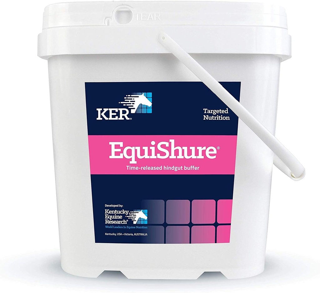 Kentucky Equine Research EquiShure: Time- Release Hindgut Buffer for Horses, 7.2 kg (120 Služeb)