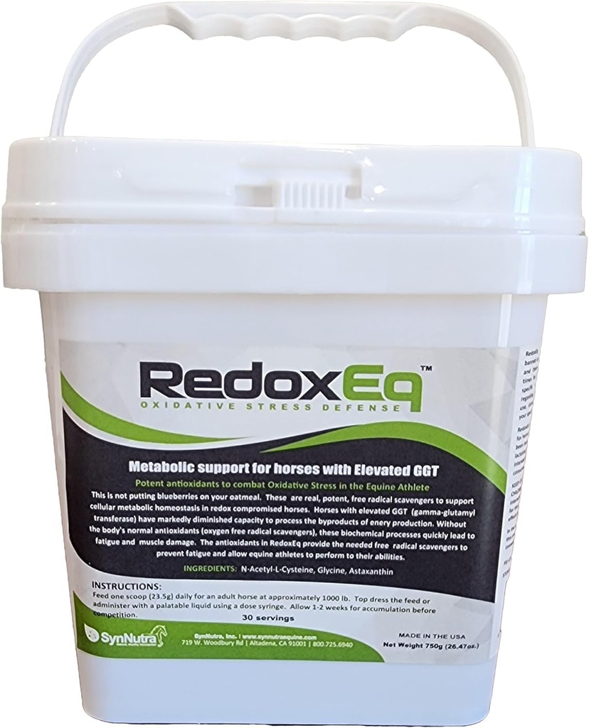 SynNutra Equine RedoxEq- pro zvýšení GGT 100% Natural 30 Servings