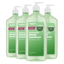 Základní péče - Aloe Vera Hand Sanitizer 62%, 34 fl oz (balení po 4)
