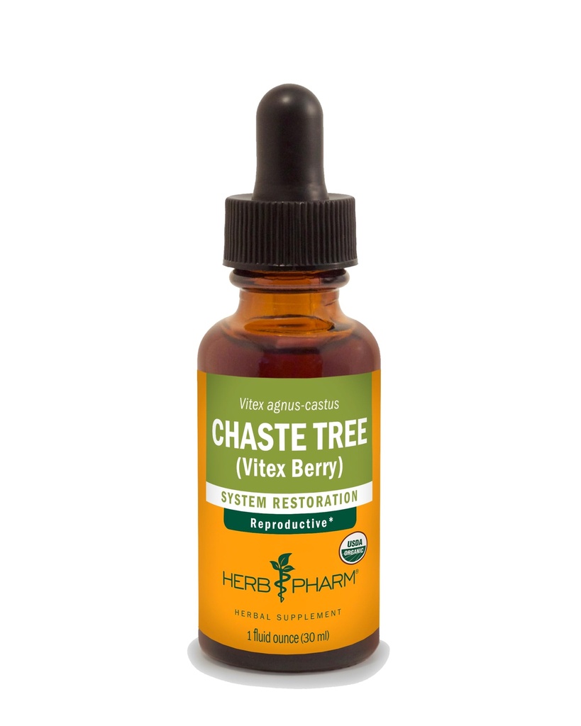 Herb Pharm Chaste Tree Liquid Extract pro podporu ženského reprodukčního systému - 1 Ounce (DCHASTE01)