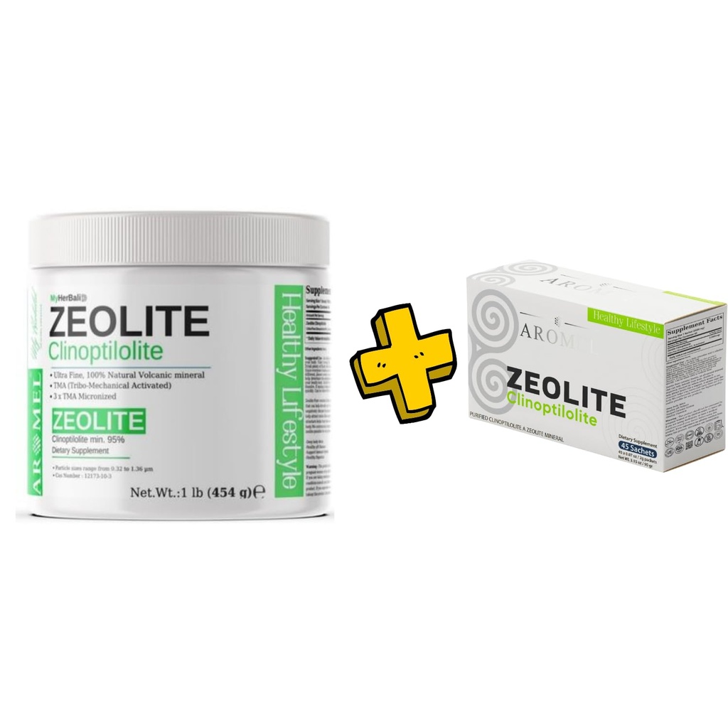 Zeolit Powder 124; 1 libra - 454 g OF 124; Zeolit Sachets 45sch