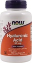 Foods Now Foods, (3 balení) Kyselina hyaluronová, 50 mg, 120 Veg Kapsle