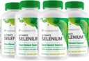 (INTERNATIONAL SHIPPING) Youngevity Ultimate Selen 100 mcg 4 Lahvičky 90 Kapsle Každý