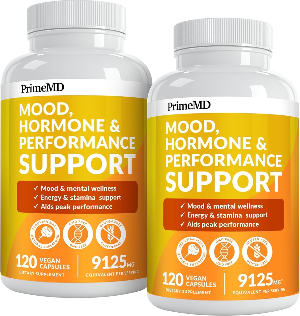19- in-1 Peruánské kořenové kapsle Maca - 9125 mg Ashwagandha Doplňky s Maca Fenugreek & ženšen (120 tobolek), balení po 2 ks