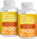 19- in-1 Peruánské kořenové kapsle Maca - 9125 mg Ashwagandha Doplňky s Maca Fenugreek & ženšen (120 tobolek), balení po 2 ks