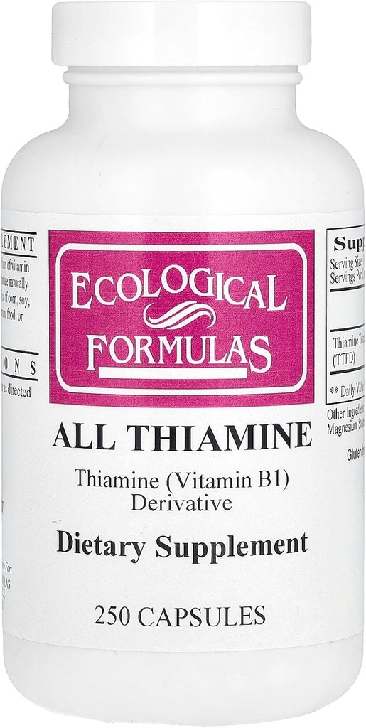 Všechny thiamin, 250 tobolek