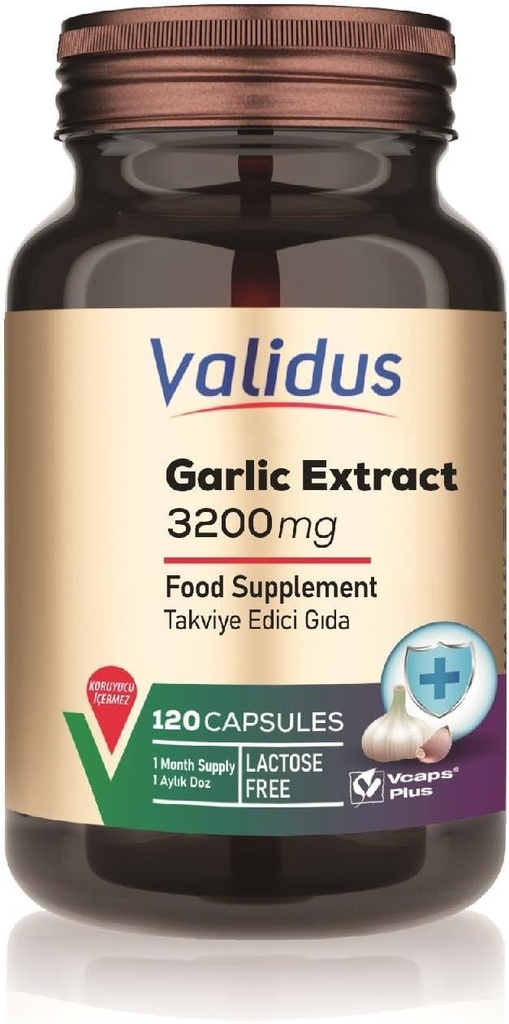 VALIDUS Česnek 3200 mg 120 tobolek