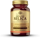 Solgar Oceanic Silica Zeleninové kapsle, 25 Mg, 50 Počet