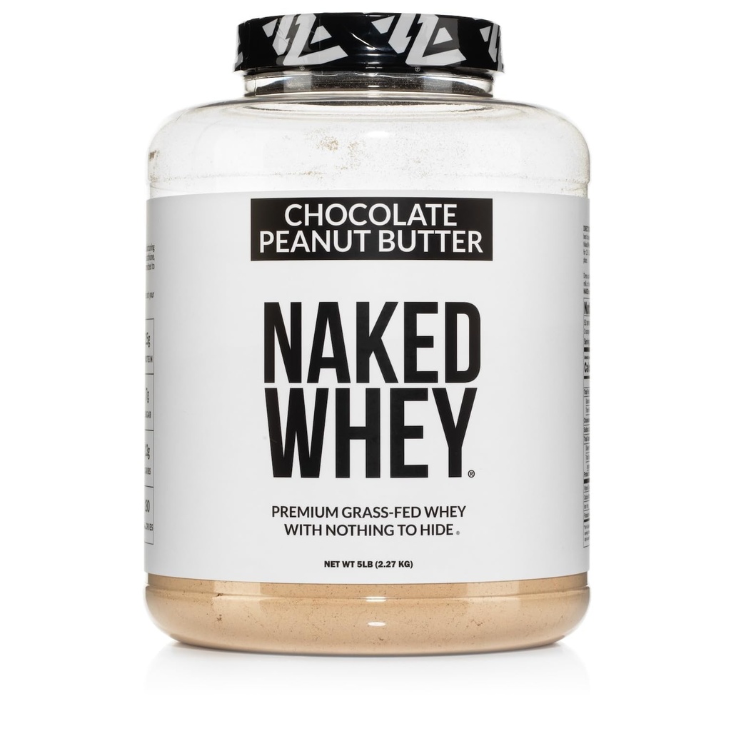 NAKED syrovátka čokoláda arašídové máslo tráva Fed syrovátka protein prášek, bez GMO, bez sóji, a gluten zdarma, pomoc růst a zotavení - 52 Služeb
