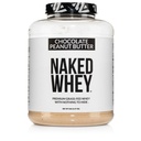 NAKED syrovátka čokoláda arašídové máslo tráva Fed syrovátka protein prášek, bez GMO, bez sóji, a gluten zdarma, pomoc růst a zotavení - 52 Služeb